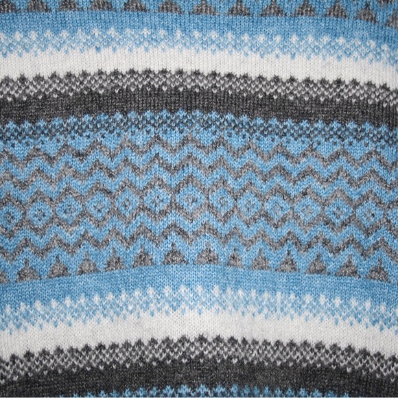 Rickis - Women's Large - Blue/Grey Sweater - Picture 4 of 4